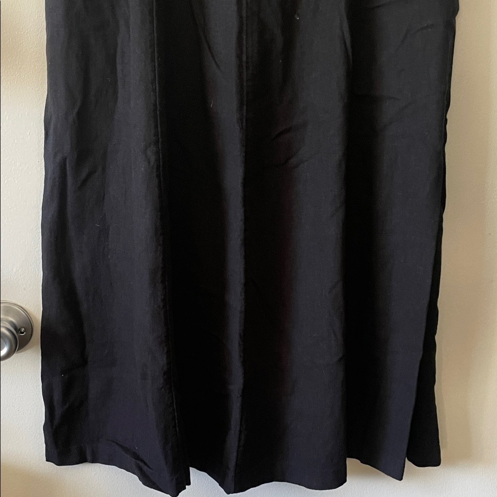 Old Navy|Black Sleeveless Linen Dress w/Pockets|Large|EUC - Picture 7 of 12